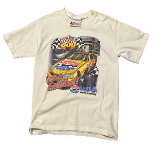 Chase Authentics‎ Coca Cola 600 Lowes Motor Speedway Youth T Shirt M 10 12